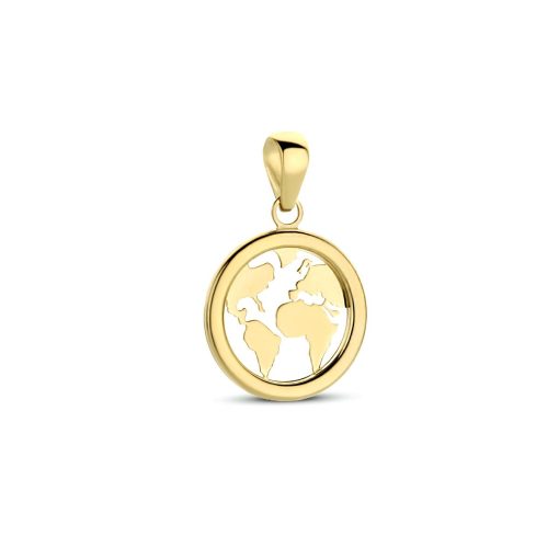 Sense Jewelry | Hanger Wereldbol | Nu te koop bij 14Karaats.nl | 10001091-Pendants