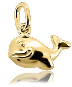 Zwartevalk | Juwelier Zwartevalk 14 karaat gouden walvis hanger - 14.101.143 | Nu te koop bij 14Karaats.nl | 10001091-Pendants