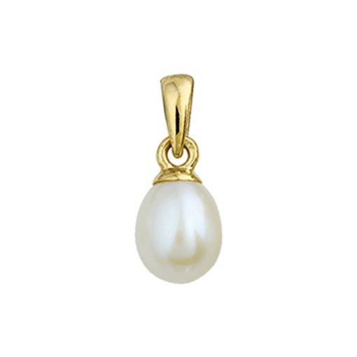 Marie-Celeste | Marie Celeste hanger parel - Goud | Nu te koop bij 14Karaats.nl | 10001091-Pendants
