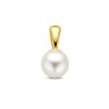Marie-Celeste | Marie Celeste hanger parel 12 mm - 5.5 - Goud | Nu te koop bij 14Karaats.nl | 10001091-Pendants