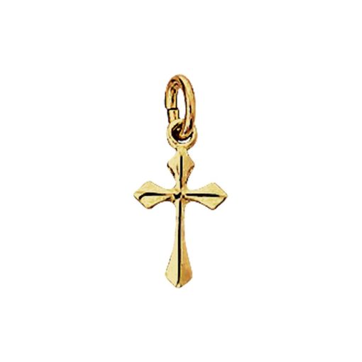 Kasius | Trendjuwelier huiscollectie 4005420 Gouden bedel kruis | Nu te koop bij 14Karaats.nl | 10001091-Pendants