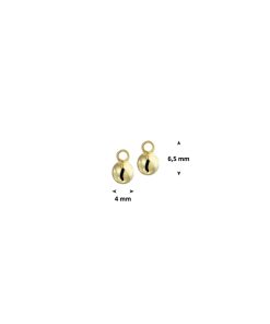 Sense Jewelry | Oorringhanger Bol | Nu te koop bij 14Karaats.nl | 10001087-Earrings/Body-piercing Jewellery