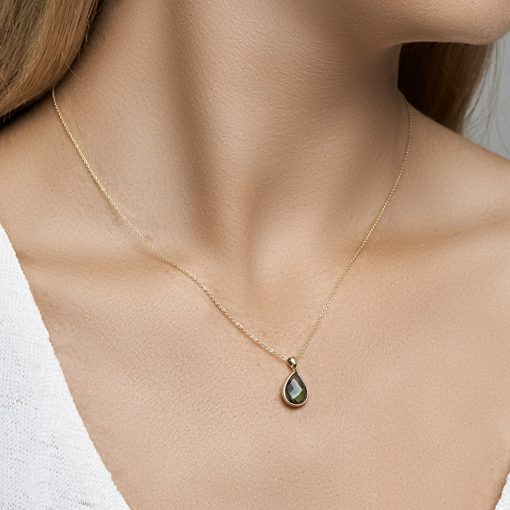 Sense Jewelry | Hanger Groen Toermalijn 2.10ct | Nu te koop bij 14Karaats.nl | 10001091-Pendants