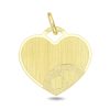 Zwartevalk | Juwelier Zwartevalk 14 karaat gouden hart hanger - 14.204 | Nu te koop bij 14Karaats.nl | 10001091-Pendants
