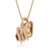 QoF | QoF Swarovski® Kristal Steen Oranje – Lengte 45cm | Nu te koop bij 14Karaats.nl | 10001091-Pendants