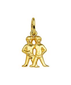 Its-Beautiful | Hanger Sterrenbeeld 14K Geelgoud | Nu te koop bij 14Karaats.nl | 10001091-Pendants