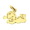 Zwartevalk | Juwelier Zwartevalk 14 karaat gouden baby hanger - 14.200/14K | Nu te koop bij 14Karaats.nl | 10001091-Pendants
