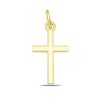 Zwartevalk | Juwelier Zwartevalk 14 karaat gouden kruis hanger - 14.276 | Nu te koop bij 14Karaats.nl | 10001091-Pendants