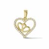 Sense Jewelry | Hanger Hart Zirkonia | Nu te koop bij 14Karaats.nl | 10001091-Pendants