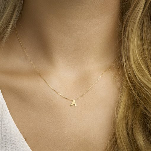 Sense Jewelry | Collier Letter 40 - 42 - 44 Cm | Nu te koop bij 14Karaats.nl | 10001091-Pendants