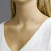Sense Jewelry | Hanger Hart Zirkonia Bicolor Gestift | Nu te koop bij 14Karaats.nl | 10001091-Pendants