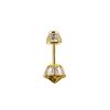 Piercings works | Stralende Elegantie: 18-karaats Gouden Piercing Barbell voor Verticale Helix | Nu te koop bij 14Karaats.nl | 10001087-Earrings/Body-piercing Jewellery