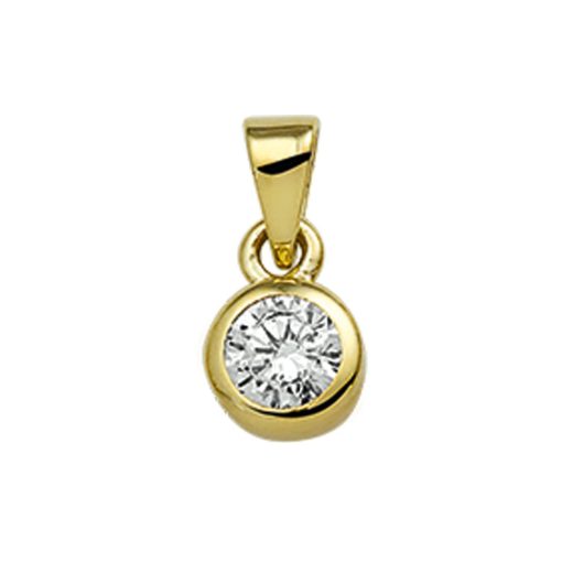 Sense Jewelry | Hanger Zirkonia | Nu te koop bij 14Karaats.nl | 10001091-Pendants