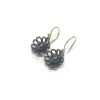 vanNienke® | Handgemaakte zilveren oorhangers - combinatie 925 zilver en 14 karaat geel goud - goudsmederij vanNienke® - 13mm doorsnede | Nu te koop bij 14Karaats.nl | 10001087-Earrings/Body-piercing Jewellery