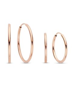 Isabel Bernard | Isabel Bernard Cadeau d'Isabel Dames oorringenGiftsetOorbellen Goud - Roségoudkleurig | Nu te koop bij 14Karaats.nl | 10001388-Jewellery Variety Packs