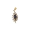 Star juwelier | Gouden Hanger Fantasie Zirkonia 24 mm 10 mm 14 karaats | Nu te koop bij 14Karaats.nl | 10001091-Pendants