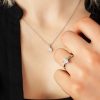 senay diamonds and gold | Manifesto Set WitGoud 18Karaat | Diamant 18 35ct G VS1 / Elegante WitGouden Set | Collier en Ring /Cadeau Voor Vrouw | Nu te koop bij 14Karaats.nl | 10001388-Jewellery Variety Packs