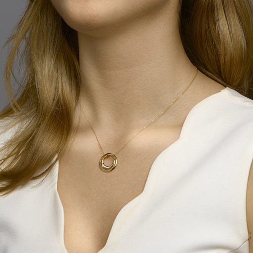 Sense Jewelry | Hanger Rond Diamant 0.06ct H Si | Nu te koop bij 14Karaats.nl | 10001091-Pendants