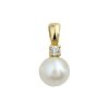 Sense Jewelry | Hanger Parel En Zirkonia | Nu te koop bij 14Karaats.nl | 10001091-Pendants