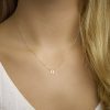 Sense Jewelry | Collier Letter 40 - 42 - 44 Cm | Nu te koop bij 14Karaats.nl | Armbanden