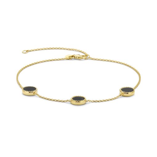 Parte Di Me | Parte Di Me - Dames - Verguld - Enkelbandje - Goud - 22-27 CM | Nu te koop bij 14Karaats.nl | 10001083-Anklets
