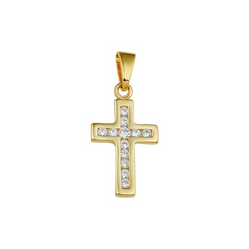 Sense Jewelry | Hanger Kruis Zirkonia | Nu te koop bij 14Karaats.nl | 10001091-Pendants