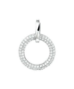 The Jewelry Collection | The Jewelry Collection Hanger Diamant 0.25ct H Si - Witgoud | Nu te koop bij 14Karaats.nl | 10001091-Pendants