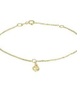 Sense Jewelry | Enkelbandje Hart 24 - 26 Cm | Nu te koop bij 14Karaats.nl | 10001083-Anklets
