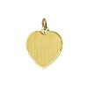 Sense Jewelry | Graveerhartje Mat Gediamanteerd | Nu te koop bij 14Karaats.nl | 10001091-Pendants