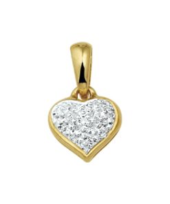 Sense Jewelry | Hanger Hart Diamant 0.005ct H Vsi | Nu te koop bij 14Karaats.nl | 10001091-Pendants