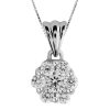 Orphelia | Orphelia HD-4177 - Hanger - 18 Karaat Witgoud / Diamant 0.26 ct | Nu te koop bij 14Karaats.nl | 10001091-Pendants