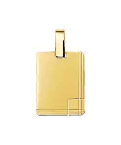 Sense Jewelry | Graveerhanger Poli/mat Gediamanteerd | Nu te koop bij 14Karaats.nl | 10001091-Pendants
