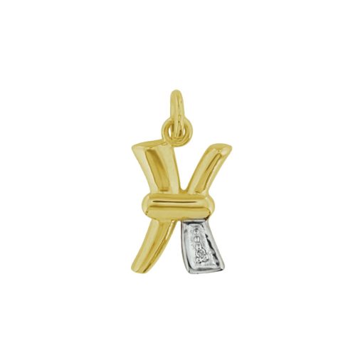 Sense Jewelry | Hanger Letter Diamant 0.005ct H Si | Nu te koop bij 14Karaats.nl | 10001091-Pendants