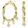 Zwartevalk | Juwelier Zwartevalk 14 karaat gouden bedel oorbellen - 12.226-A/48 mm | Nu te koop bij 14Karaats.nl | 10001087-Earrings/Body-piercing Jewellery