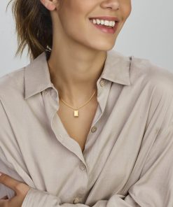 Sense Jewelry | Graveerhanger Diamant 0.01ct H P 20 Mm | Nu te koop bij 14Karaats.nl | 10001091-Pendants
