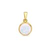 Its-Beautiful | hanger wit opaliet | Nu te koop bij 14Karaats.nl | 10001091-Pendants