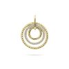 GISSER | Gisser Jewels - Hanger VGP034 - 14k geelgoud - met zirconia stenen - | Nu te koop bij 14Karaats.nl | 10001091-Pendants