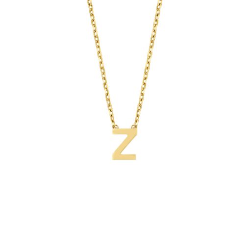 New Bling | New Bling 9NBG-912K Gouden Kubus met Letter K - 3
