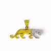 Star juwelier | Gouden Panter Hanger 14 karaats | Nu te koop bij 14Karaats.nl | 10001091-Pendants