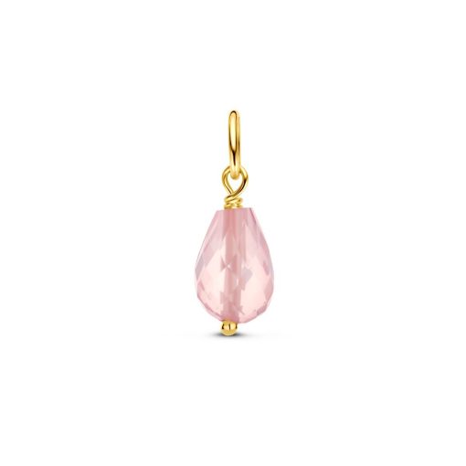 Its-Beautiful | hanger roze kwarts | Nu te koop bij 14Karaats.nl | 10001091-Pendants
