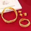 Abino.nl | Goud kleur ketting oorbellen ring armband Habesha sieraden | Nu te koop bij 14Karaats.nl | 10001388-Jewellery Variety Packs