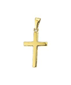Kasius | Trendjuwelier huiscollectie 4007372 Gouden bedel kruis | Nu te koop bij 14Karaats.nl | 10001091-Pendants