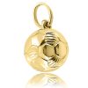 Zwartevalk | Juwelier Zwartevalk 14 KARAAT GOUDEN VOETBAL HANGER 14.102.063 | Nu te koop bij 14Karaats.nl | 10001091-Pendants