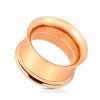 LMPiercings NL | 19 mm screw fit tunnel rose gold plated ©LMPiercings | Nu te koop bij 14Karaats.nl | 10001087-Earrings/Body-piercing Jewellery