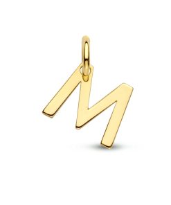 Marie-Celeste | Marie Celeste hanger letter - Goud | Nu te koop bij 14Karaats.nl | 10001091-Pendants