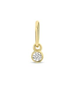 Its-Beautiful | hanger rond zirkonia | Nu te koop bij 14Karaats.nl | 10001091-Pendants