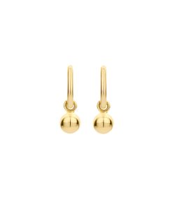 Blush | Blush 9062YGO Oorbedel dames 14 k goud bolletje (let op! alleen de oorbedels excl. oorringen) | Nu te koop bij 14Karaats.nl | 10001091-Pendants