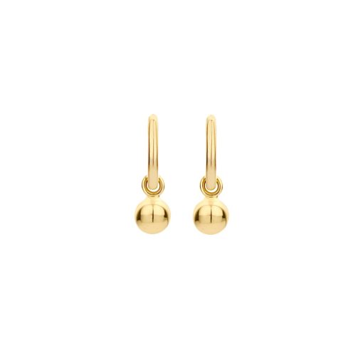 Blush | Blush 9062YGO Oorbedel dames 14 k goud bolletje (let op! alleen de oorbedels excl. oorringen) | Nu te koop bij 14Karaats.nl | 10001091-Pendants