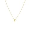 Sense Jewelry | Collier Letter 40 - 42 - 44 Cm | Nu te koop bij 14Karaats.nl | 10001091-Pendants