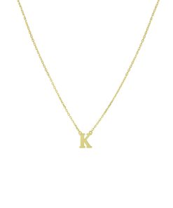 Sense Jewelry | Collier Letter 40 - 42 - 44 Cm | Nu te koop bij 14Karaats.nl | 10001091-Pendants
